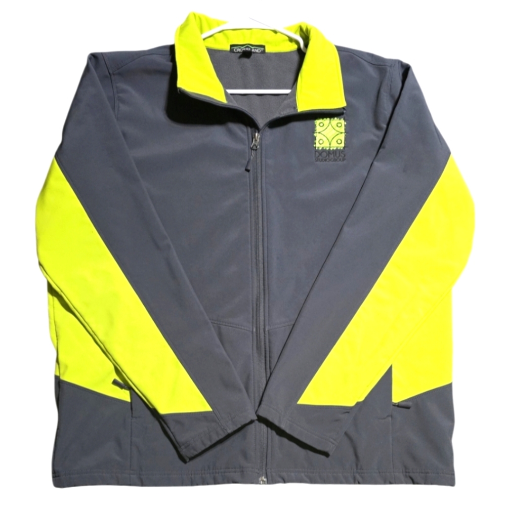 Crossland Gray and Yellow Men's Jacket